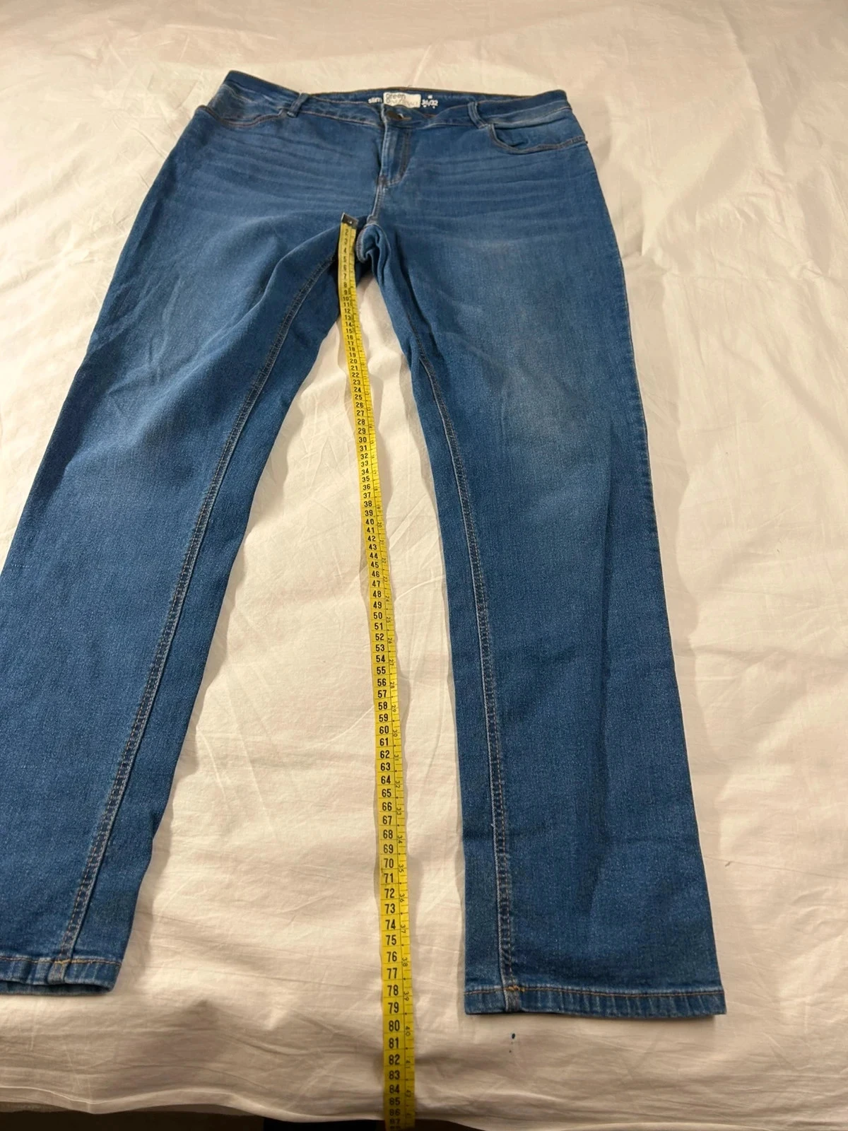 Blue slim fit Green in extenso jeans w36 l32 – photo 5